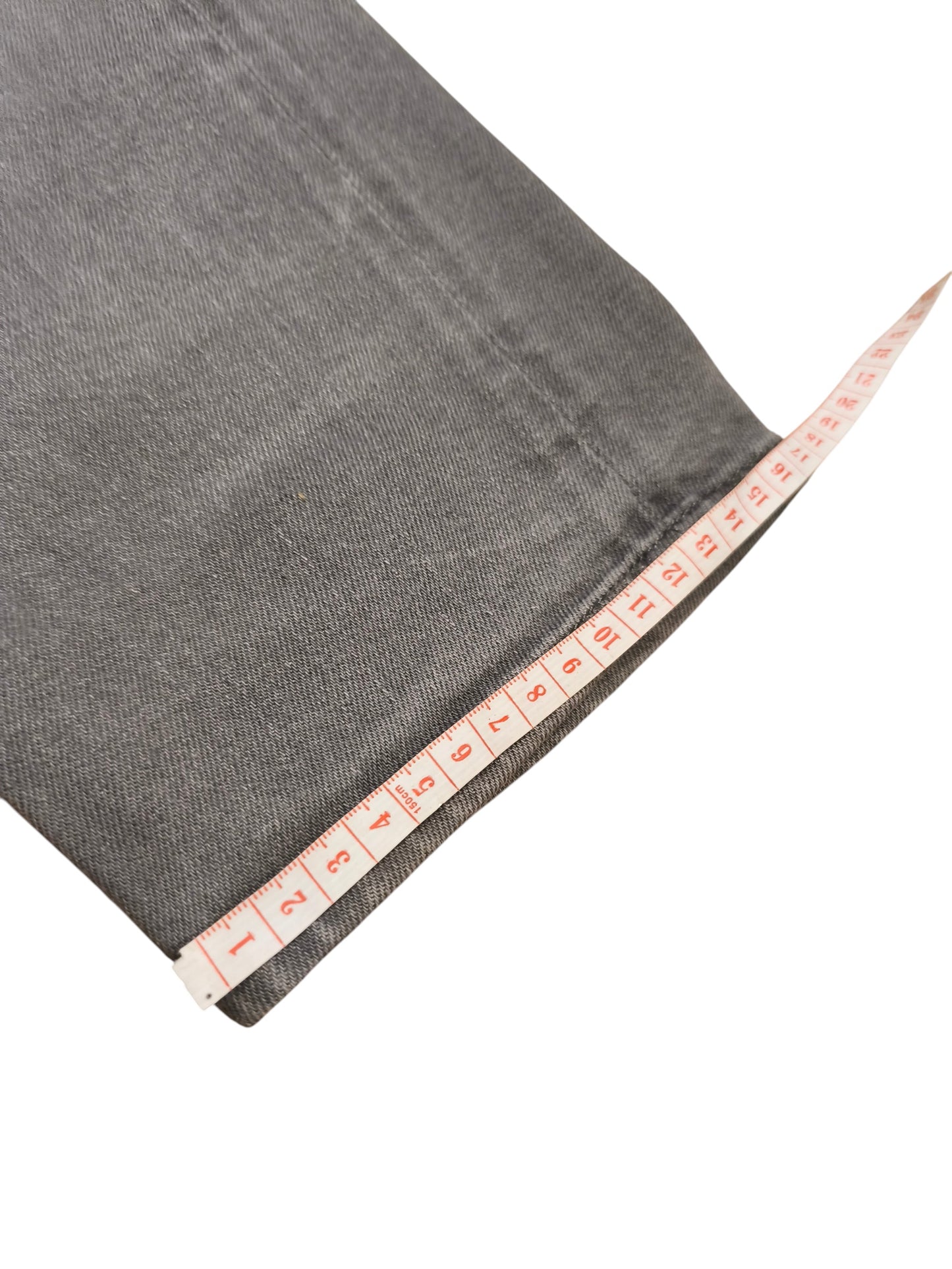 BOSS Hugo Boss Men's Grey Stretch Slim Jeans 34x32