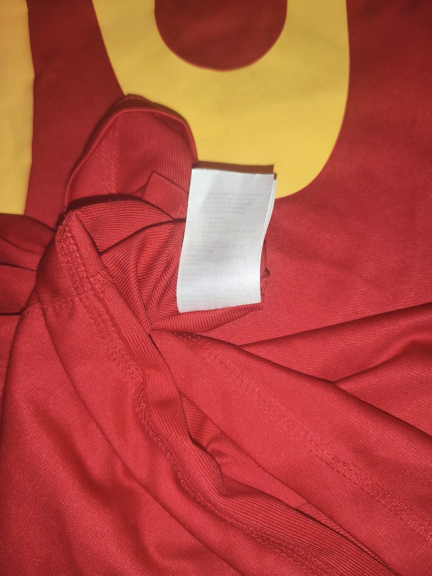 Spain FIFA World Cup 2014 Brasil Fan Shirt Jersey Red España #10 Size XL