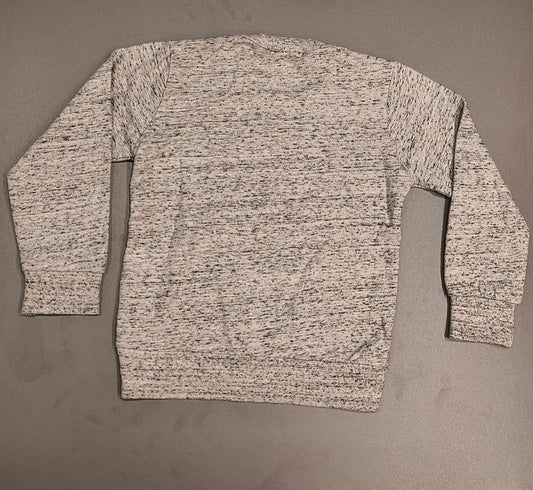 Dirkje Boys Grey Marl Graphic Knit Sweatshirt Jumper | Size 98 / 3Y