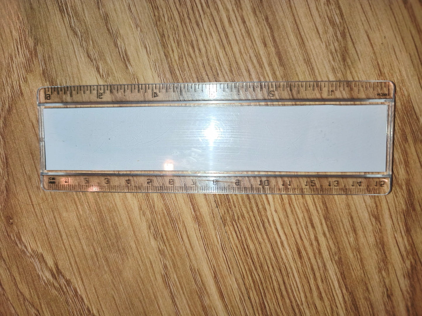 Disney Beauty and the Beast Personalized 15cm Clear Plastic Ruler – Name "Chloe"