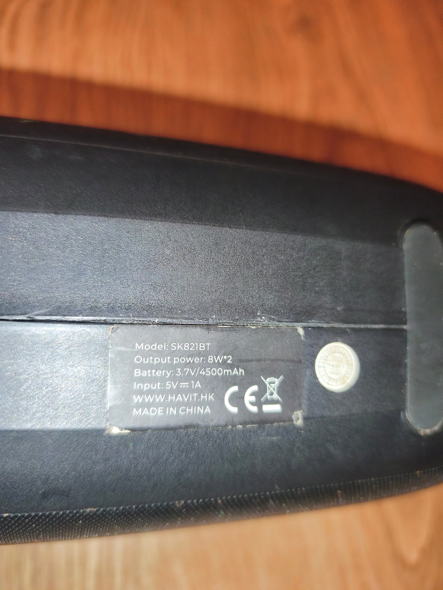 Havit SK821BT Wireless Bluetooth Speaker Black - FOR PARTS OR REPAIR - Defective