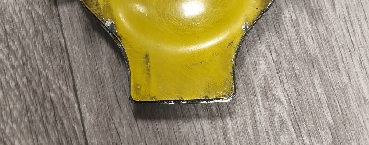 Vintage AA Automobile Association Car Grill Badge Stamped 0R86292 Chrome Yellow