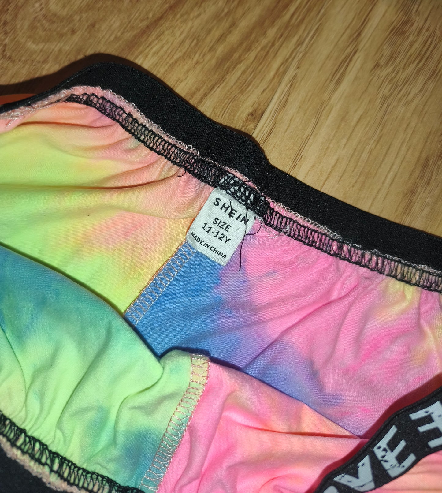 HEIN Girls’ Tie-Dye Two-Piece Set – Crop Top & Shorts, Size 11-12Y