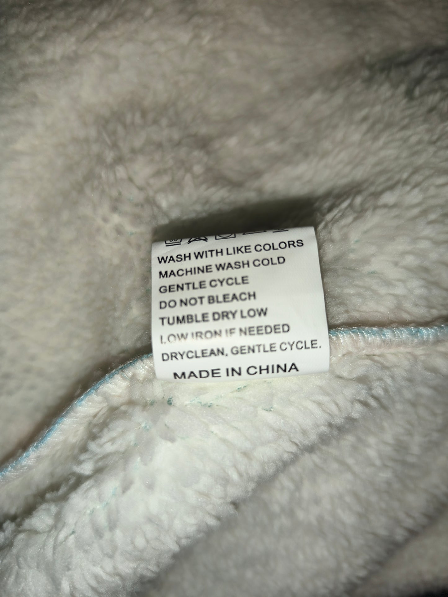 Pastel Light Blue Sherpa Fleece Lined Button Coat Jacket | Women's Size 5XL