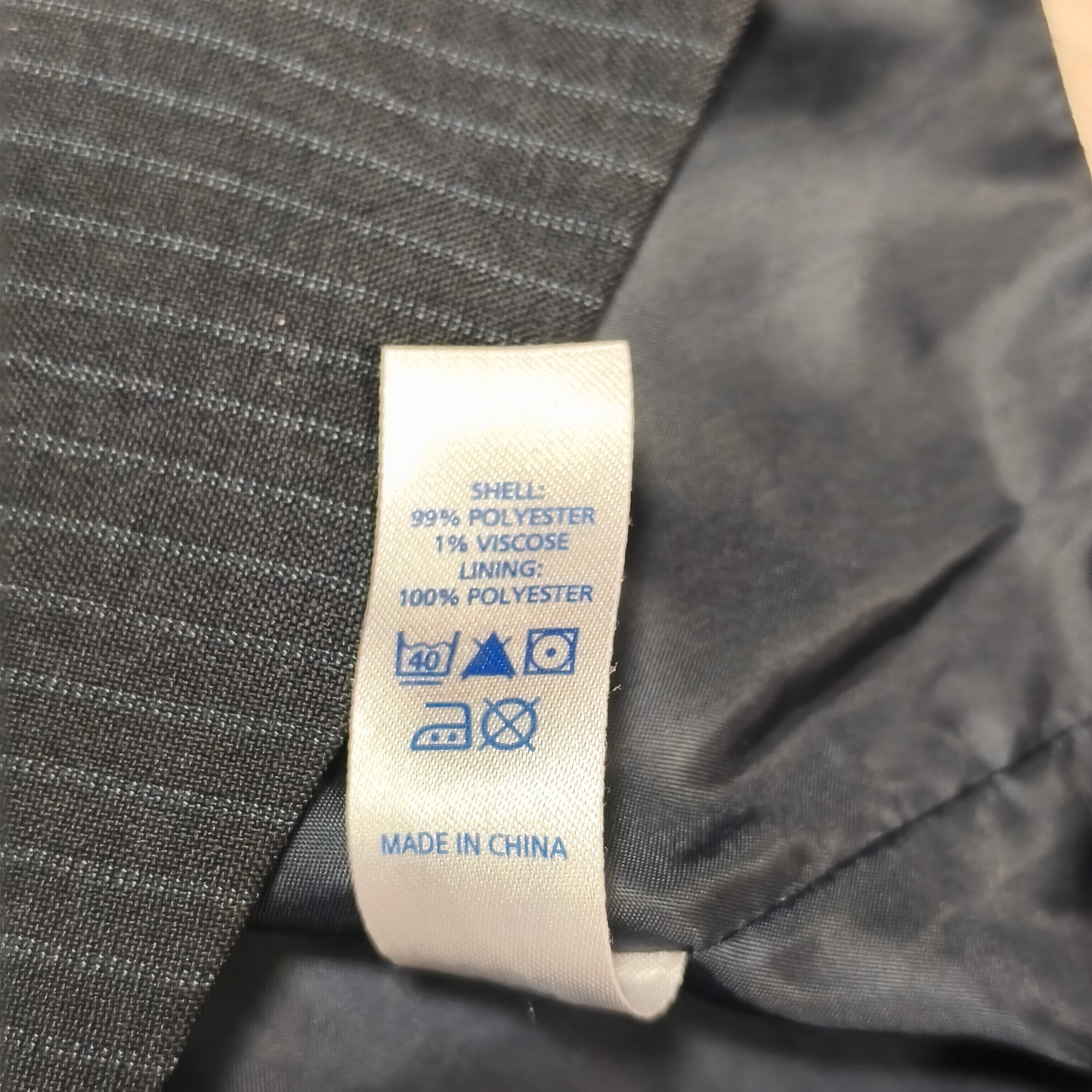 Duck & Dodge Boys Navy Blue Pinstripe Suit Vest Waistcoat Age 3 Yrs 98cm
