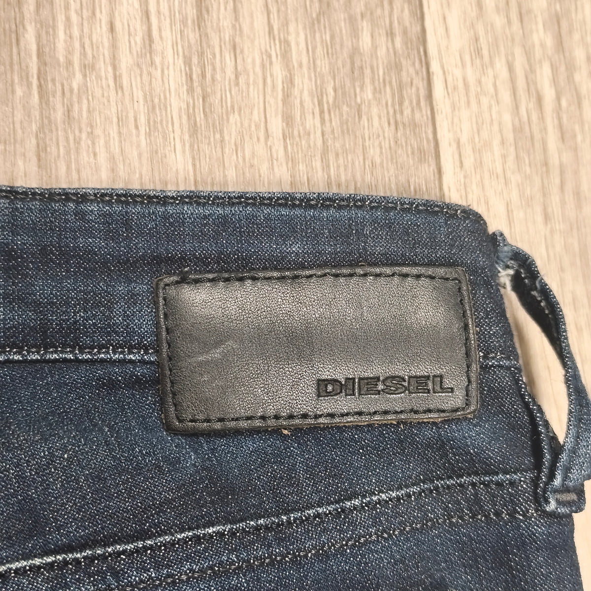 Diesel Skinzee Low Zip Women Jeans W28 L30 Stretch Skinny Dark Wash 0843F