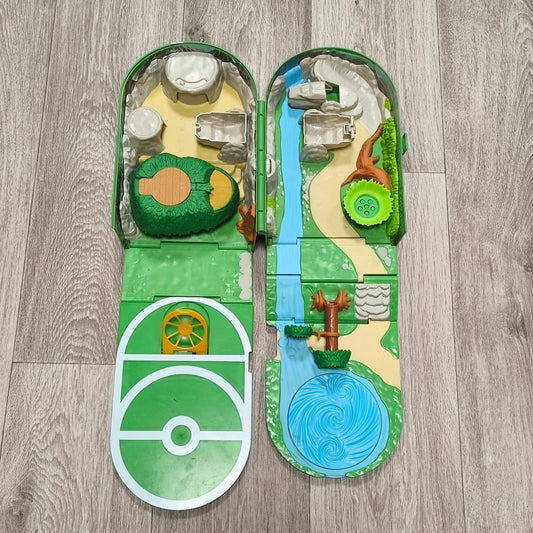 Official Pokémon Green Playset / Carry Case — Wicked Cool Toys — Rare / VG+