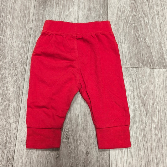 Maine New England Baby Boys Joggers 0-3 Mths Red Pants Debenhams