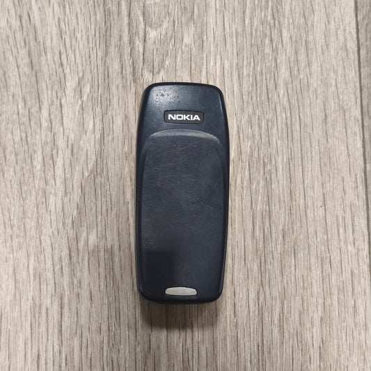 Vintage Nokia 3310 Dark Blue Mobile Phone (Type NHM-5NX) Unlocked Retro Cellular