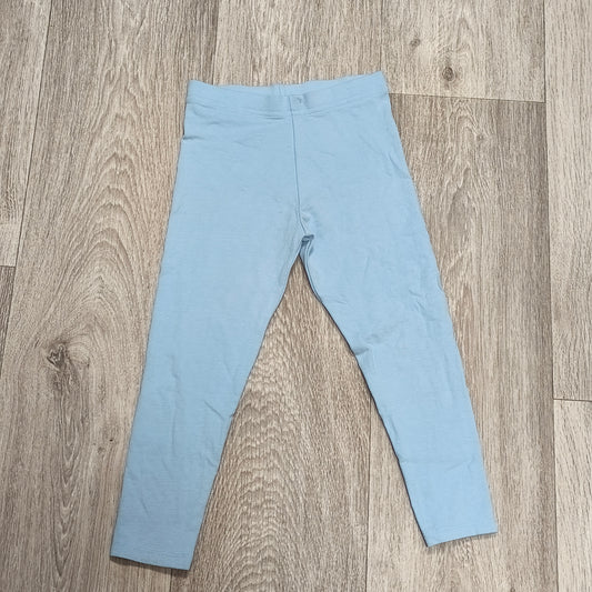 George Girls Light Blue Leggings Pants Age 4-5 Years Height 104-110cm