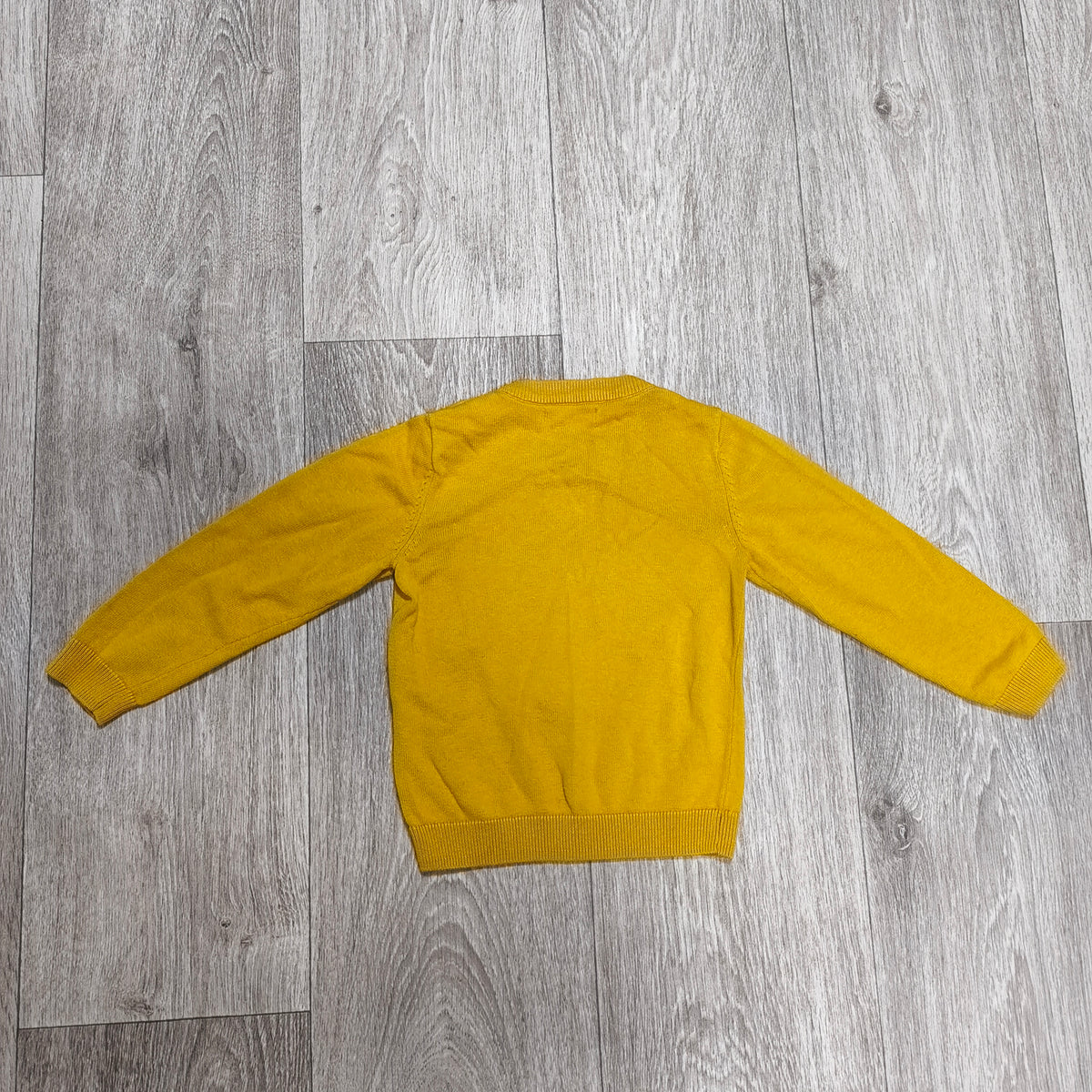 Fox & Bunny Sinsay Baby Boys Yellow Bear Jumper Knit Sweater 98 cm 2-3 Years