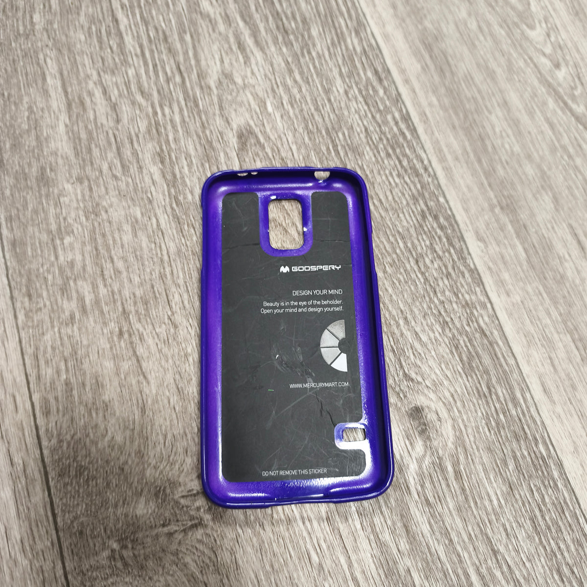 Goospery Designed by Mercury Purple TPU Soft Jelly Phone Case Cover