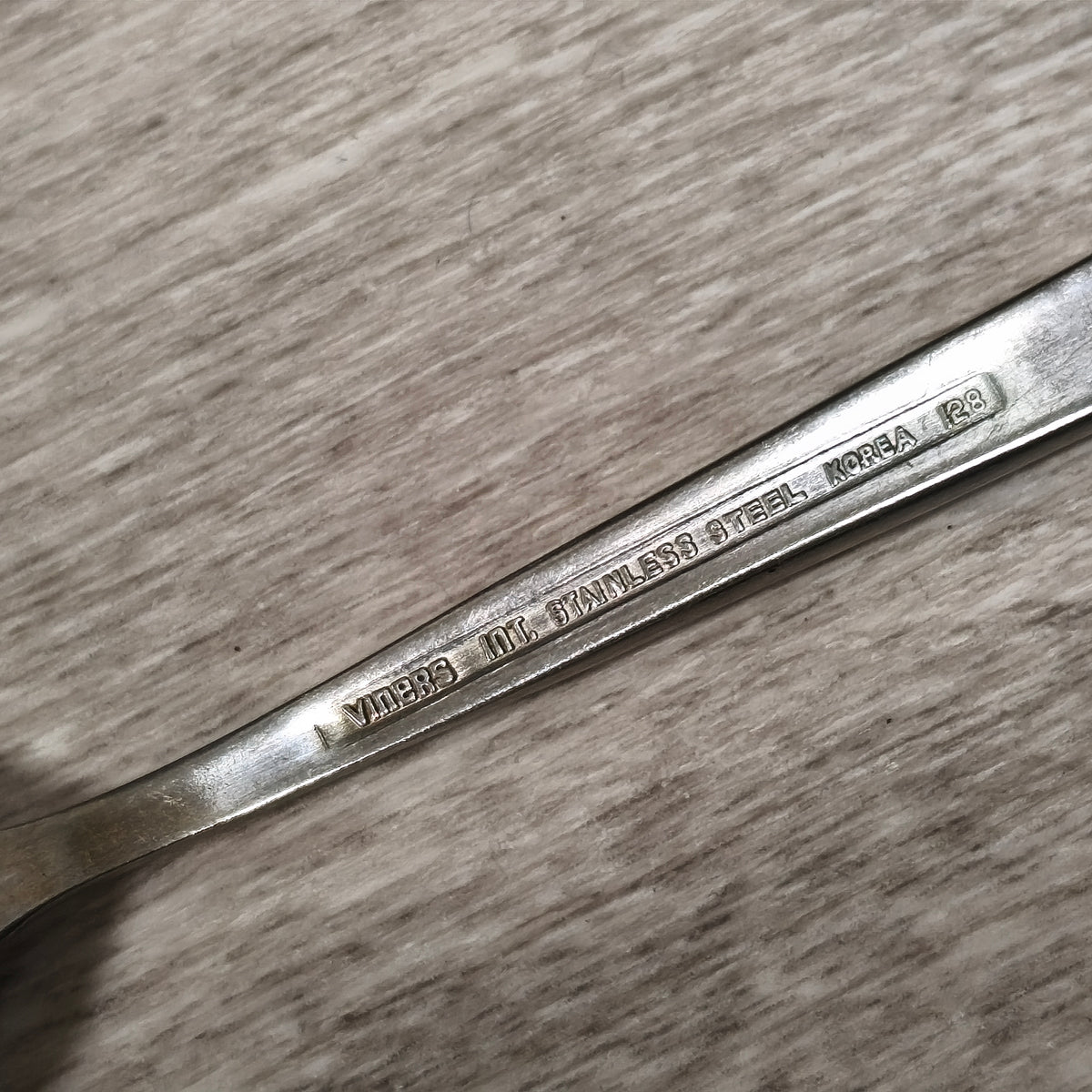 Set of 5 Vintage Stainless Steel Spoons Grapefruit Teaspoons Firth Staybrite Viners