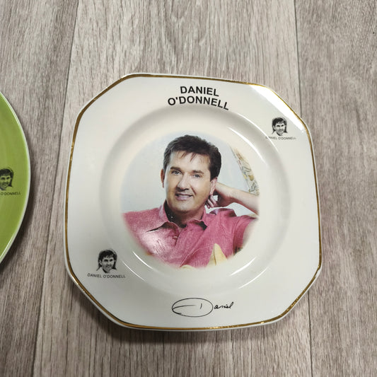 2x Daniel O'Donnell Collector Plates Royal Heritage Staffordshire Fine China
