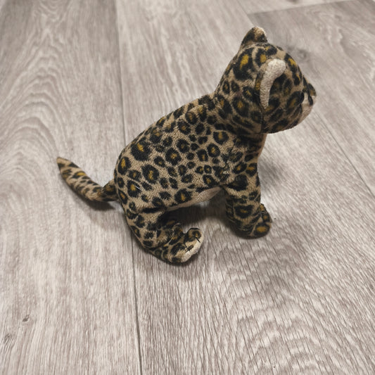 Russ Berrie Freckles Leopard Jaguar Cub Plush Stuffed Animal Toy Vintage Tag