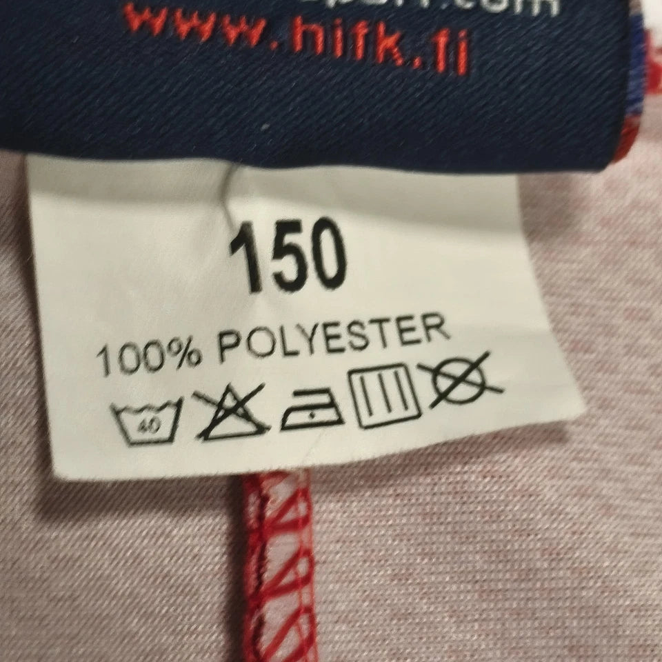 HIFK Helsinki Ice Hockey Jersey KOFF Xerox Reebok KSB Sport Youth Size 150 Red