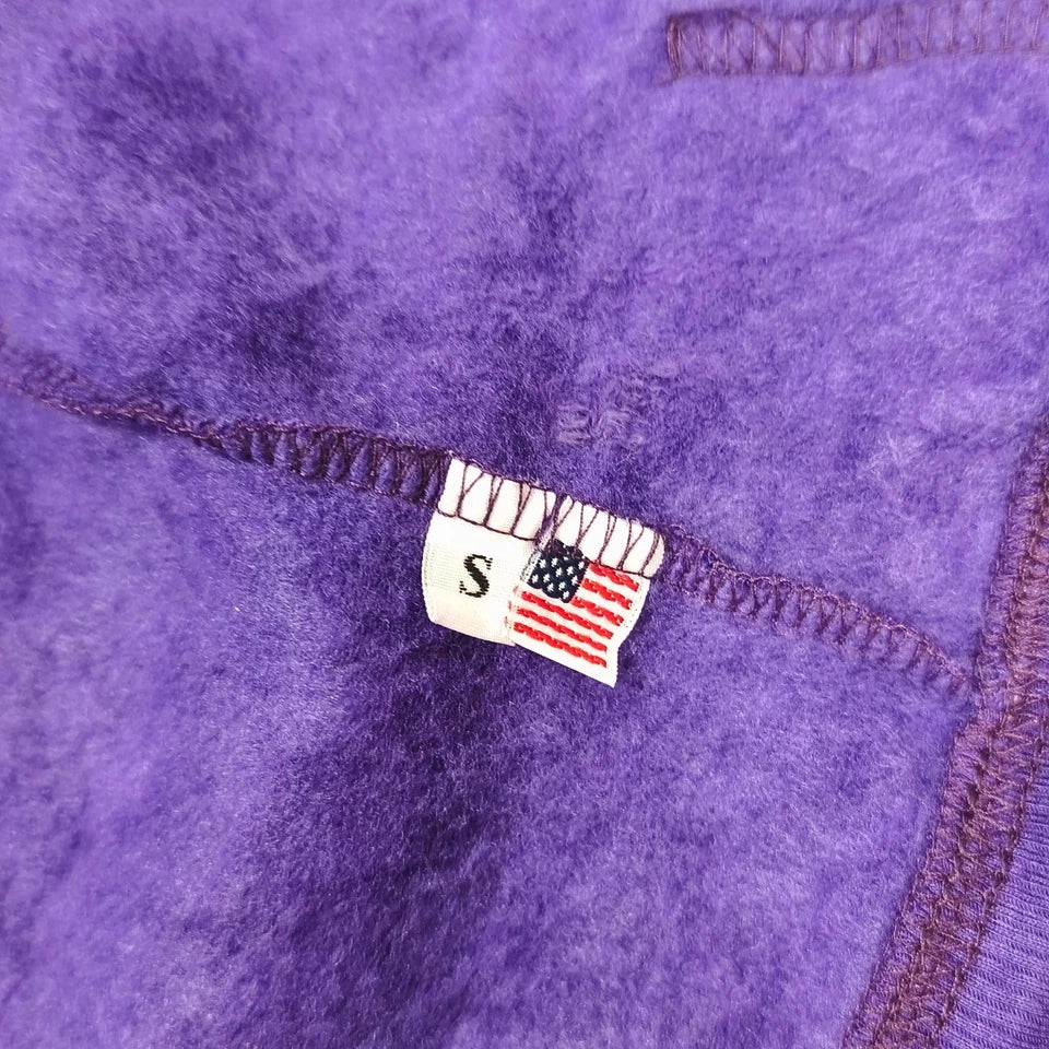 Blue 84 LSU Tigers Full Zip Hoodie Purple Small Made in USA