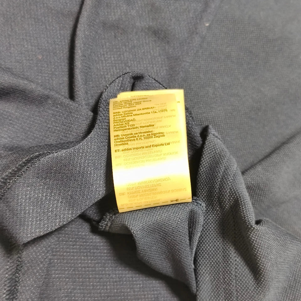Adidas FLVW Kreis Bochum Trainerlehrgang Coach Polo Shirt Navy Blue Men's M