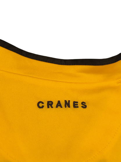 Adidas Uganda National Team Football Shirt Jersey Yellow Climacool Mens Size M