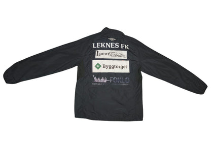 Umbro Leknes FK Training Drill Top Jacket Men's Small S Black Football Shirt LFK