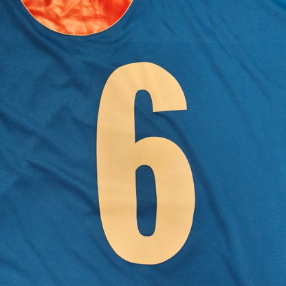 Kappa Blues Volley Volleyball Jersey Shirt #6 Blue Mens Size Medium 2012