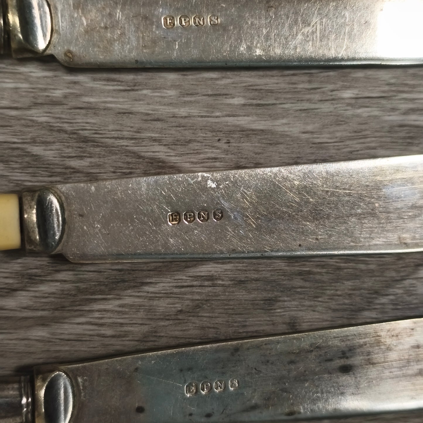 Vintage EPNS Silver Plated Fish Cutlery Set 6 Knives 6 Forks Cased 1939 Gift