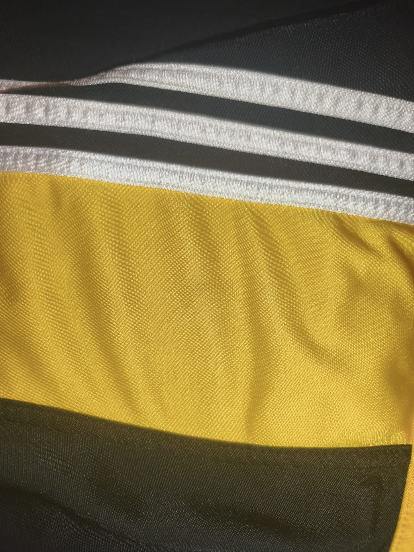 Vintage 2002 Adidas Åsbro GoIF Golf Magic Track Jacket Yellow Black Men's Size M