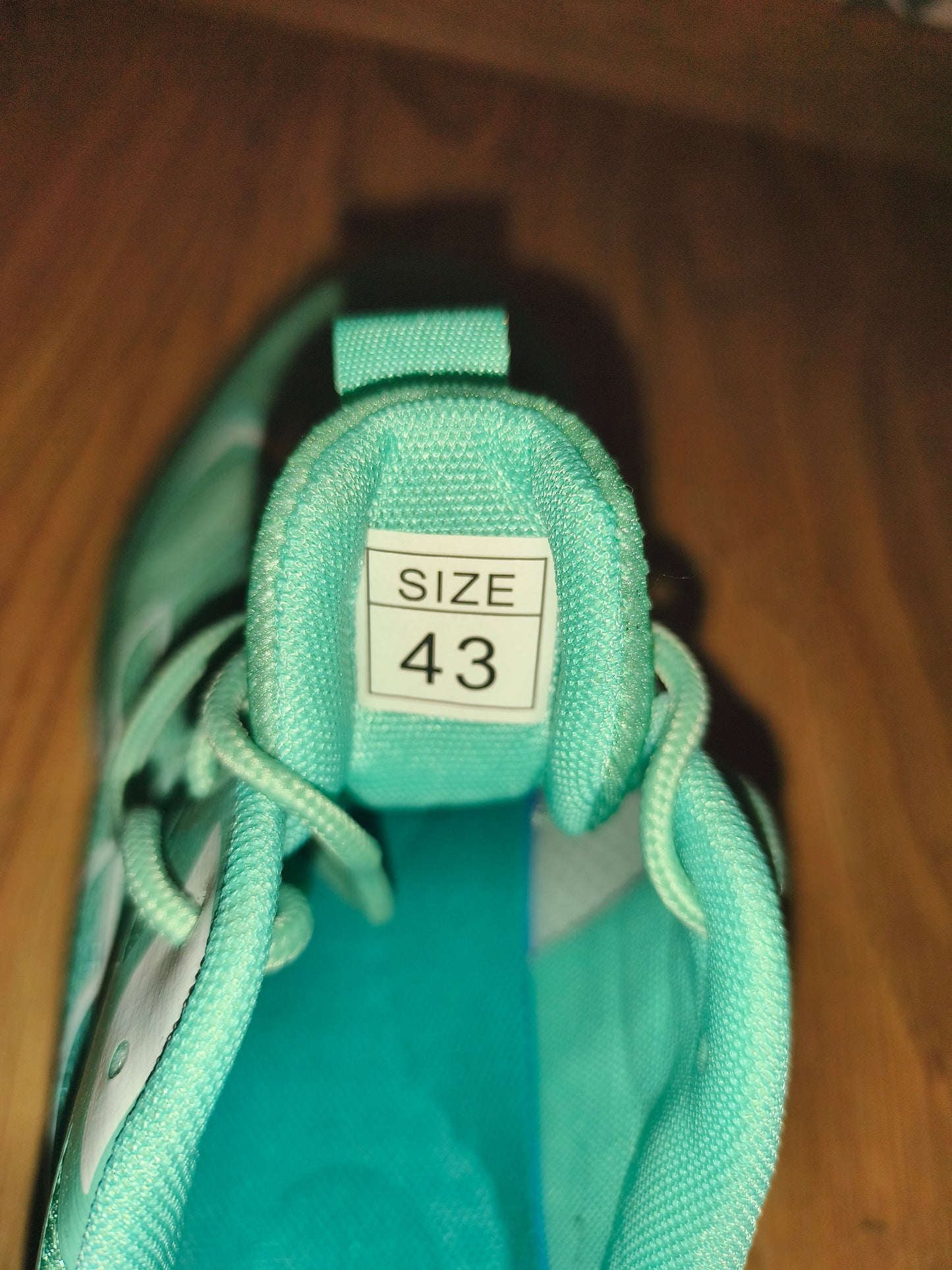 Mint Green Lightweight Breathable Running Shoes / Sneakers – Size EU 43