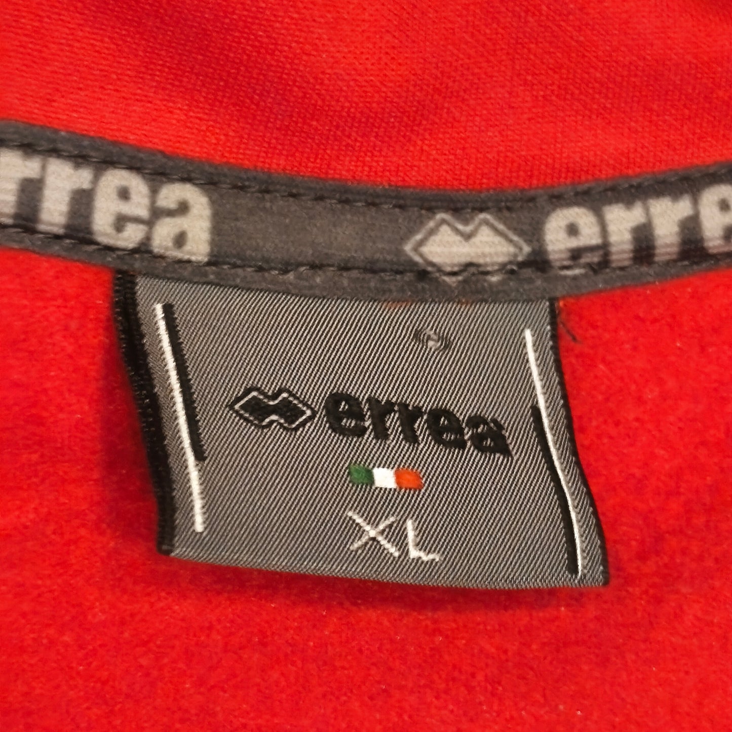 Errea SV ARC Alphen Aan Den Rijn Red Soccer Training Top Sweatshirt Mens XL