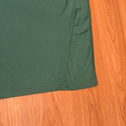 Adidas Mens Green Climalite Short Sleeve Soccer Jersey Shirt Keuda Tuusula #4