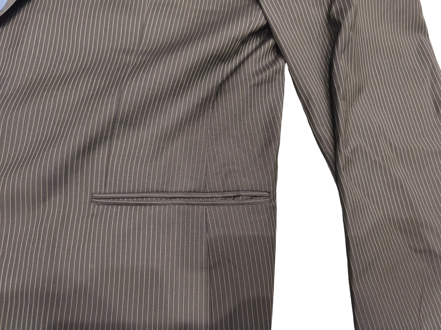 Tommy Hilfiger Tailored Men's Navy Pinstripe Suit Jacket - Size 40R