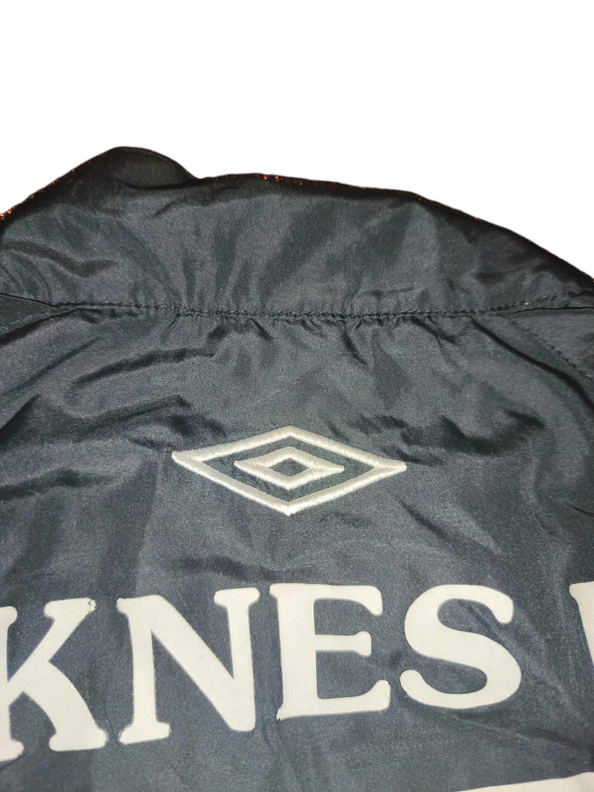 Umbro Leknes FK Training Drill Top Jacket Men's Small S Black Football Shirt LFK