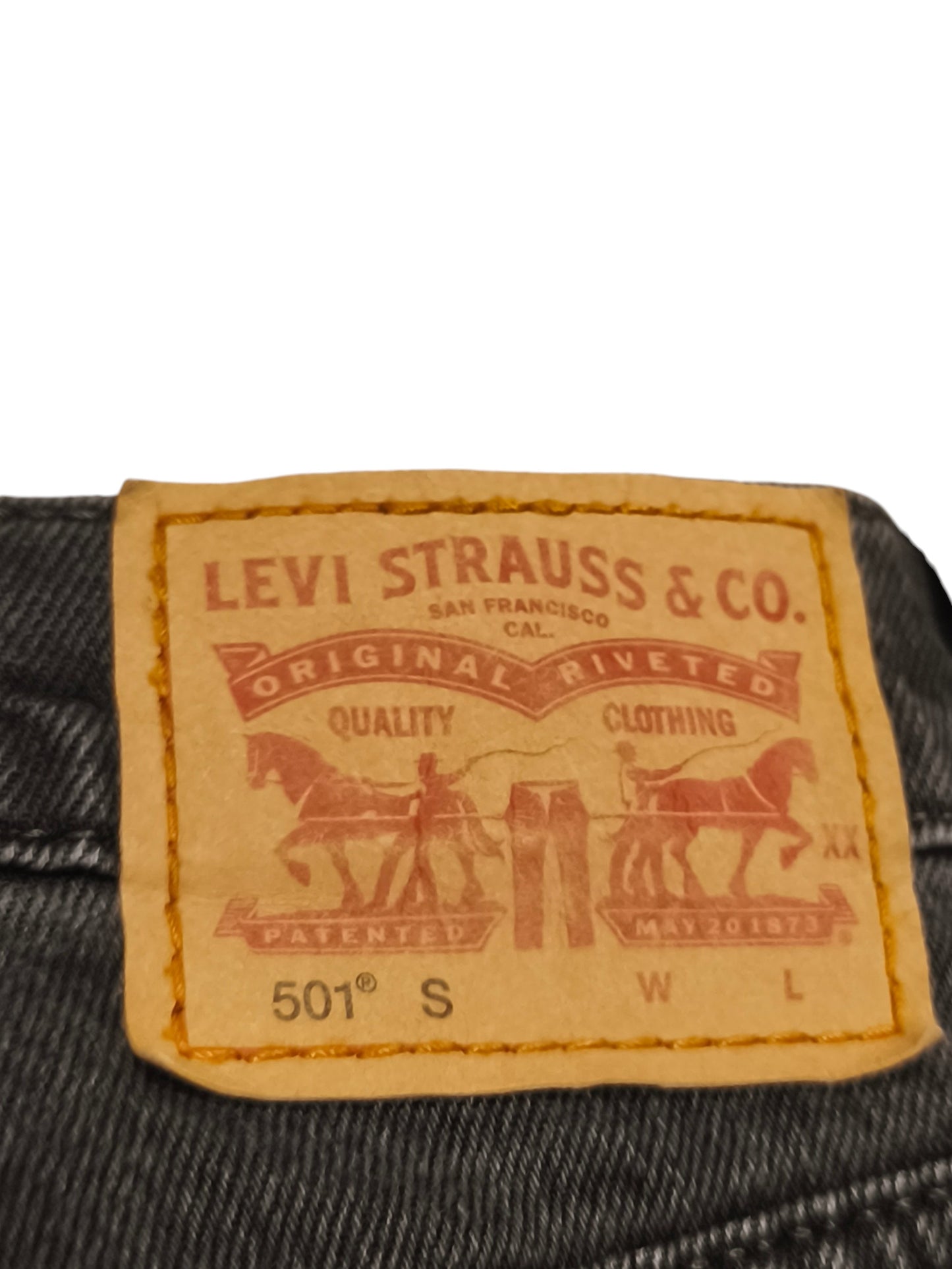 Levi's 501 Skinny Women's Jeans W29 L30 Faded Black Button Fly 501S