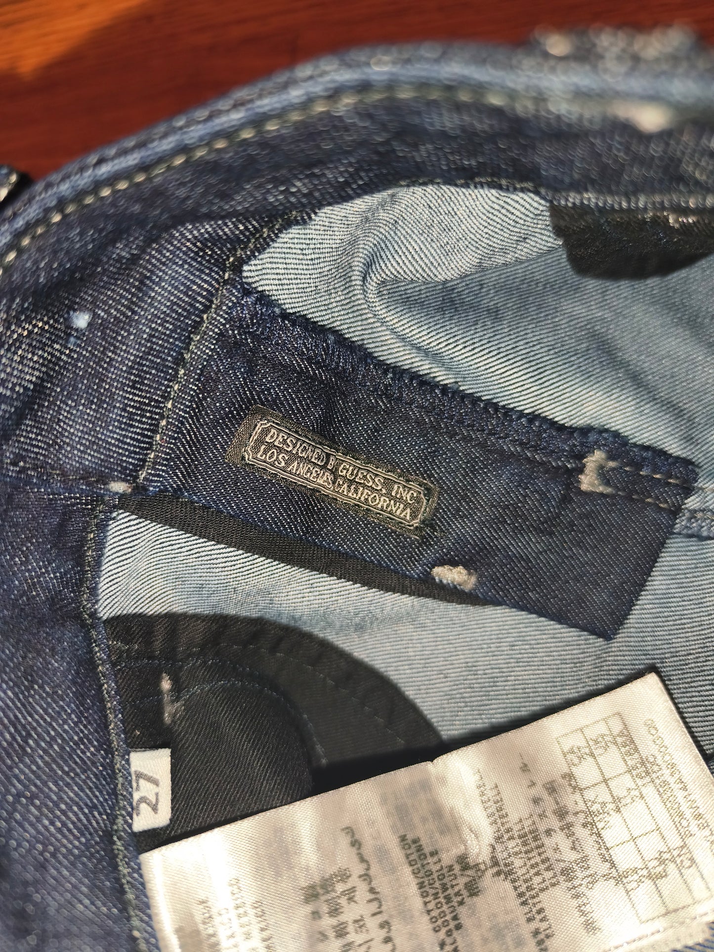 Guess Women’s Nicole Cigarette Slim Fit Jeans – Dark Wash, Size 27