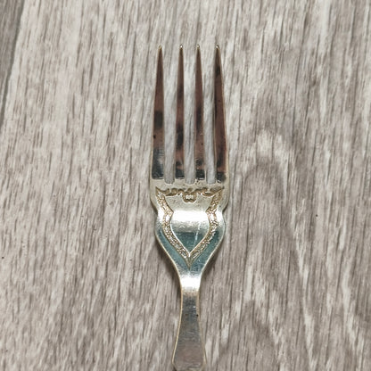 Vintage EPNS Silver Plated Fish Cutlery Set 6 Knives 6 Forks Cased 1939 Gift