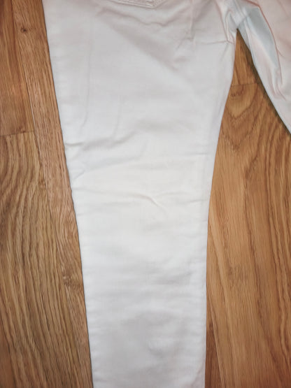 Dorothy Perkins Women’s White Slim-Fit Denim Jeans – Size 38 (EU/10 UK)