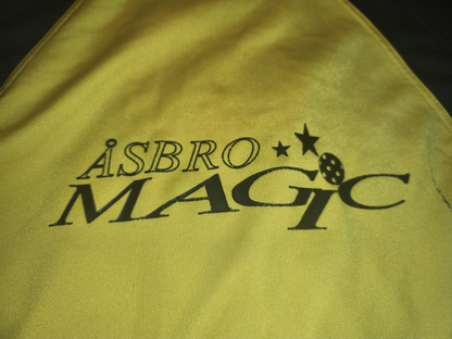 Vintage 2002 Adidas Åsbro GoIF Golf Magic Track Jacket Yellow Black Men's Size M