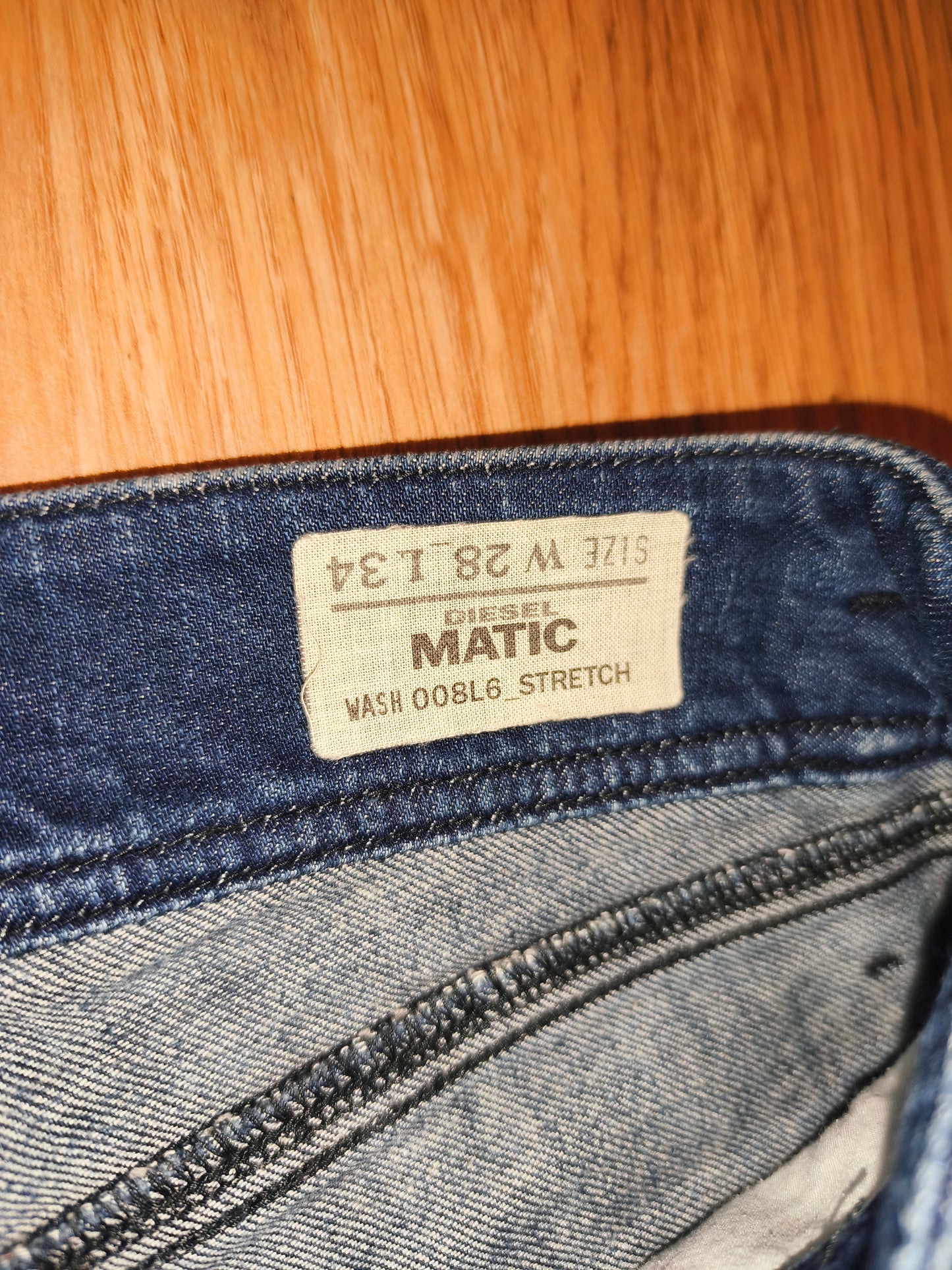 Vintage Diesel "Matic" Low Rise Slim Skinny Jeans | W28 L34