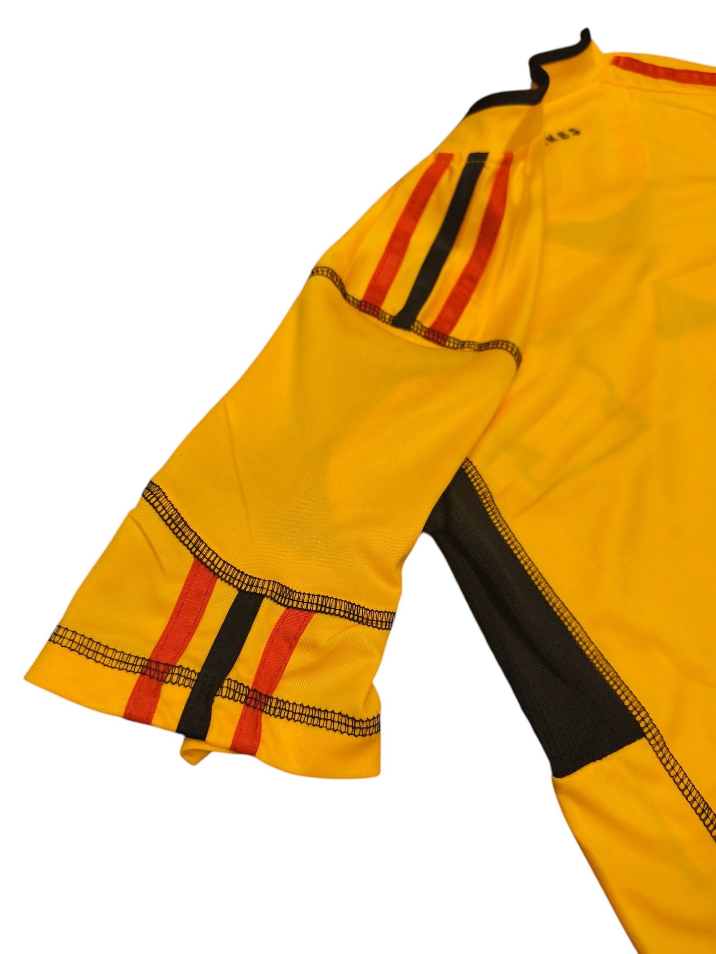 Adidas Uganda National Team Football Shirt Jersey Yellow Climacool Mens Size M