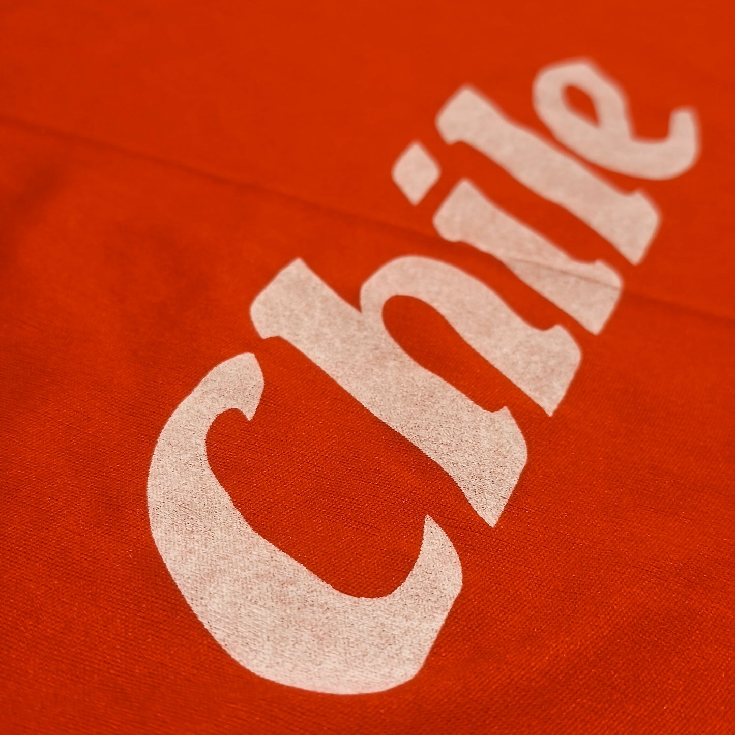 Chile National Team Red Short Sleeve Athletic Jersey T-Shirt Graphic Tee