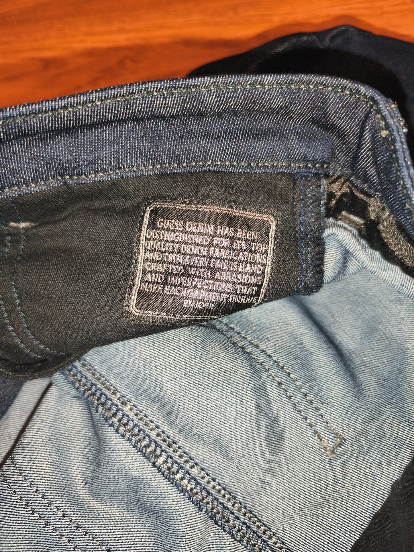 Guess Women’s Nicole Cigarette Slim Fit Jeans – Dark Wash, Size 27