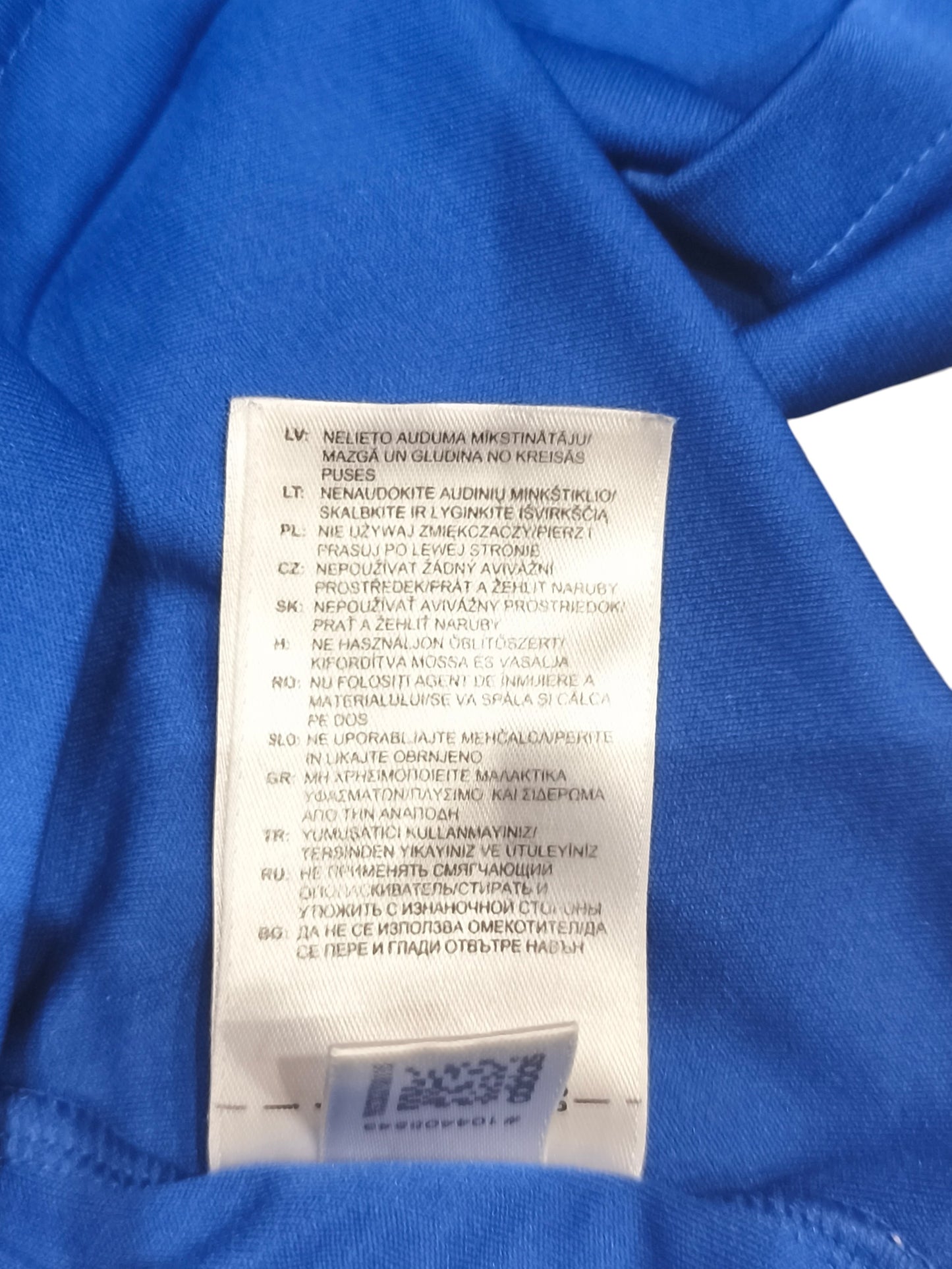 Adidas Lapuan Virkiä Football Shirt Blue White Jersey #11 Men’s Size S Climalite