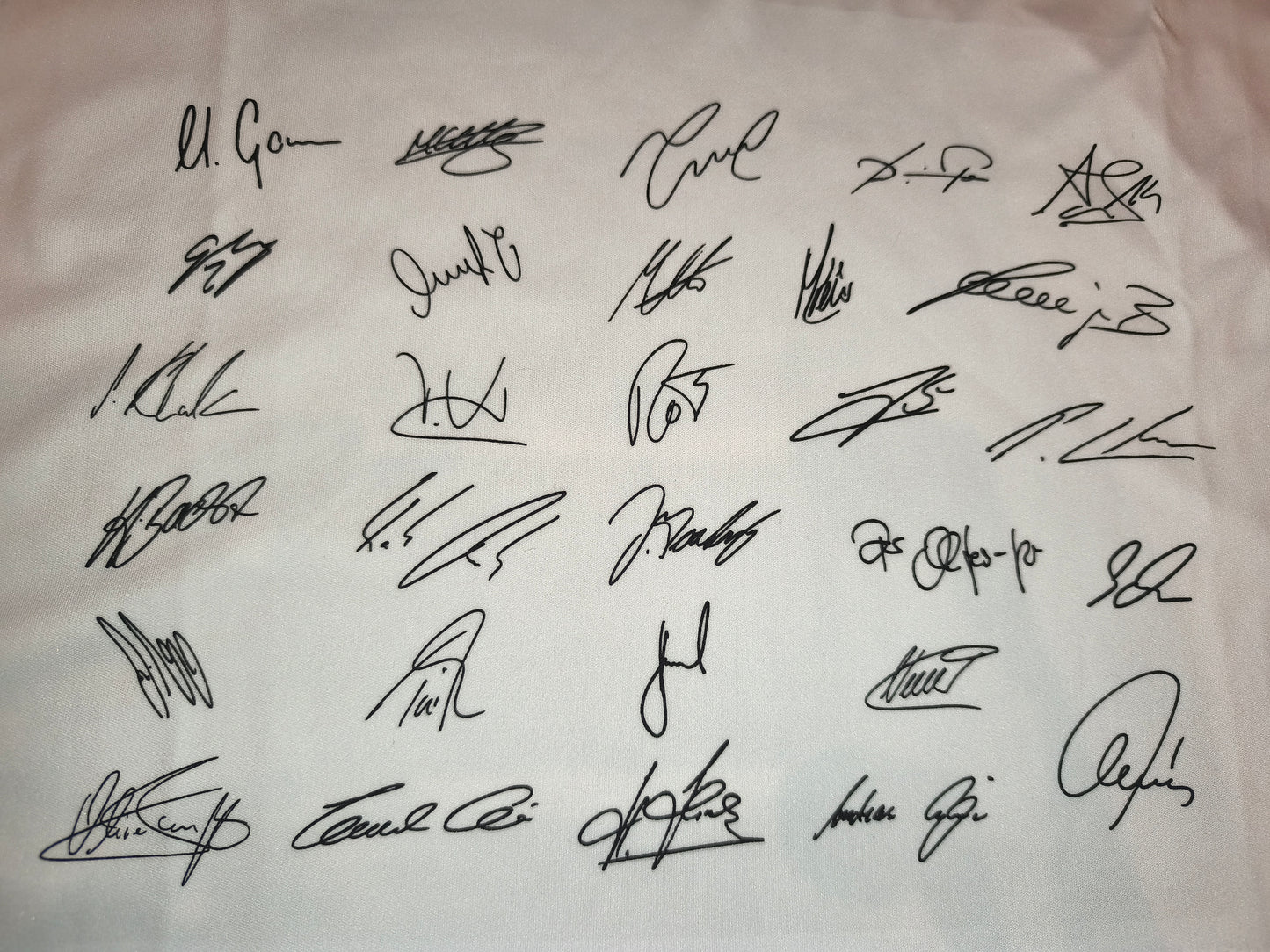 Adidas DFB Germany Bitburger Promo Shirt 1992-2012 Signatures Size L/XL BNWT