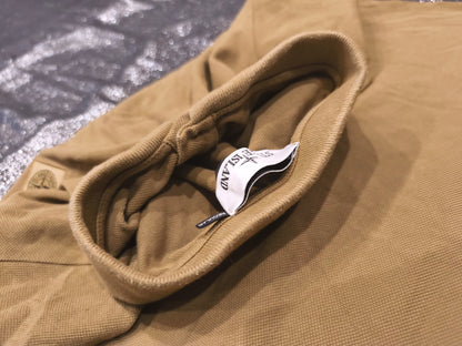 Stone Island Men's Compass Patch Short Sleeve Polo Shirt – Mustard Yellow (Size M)