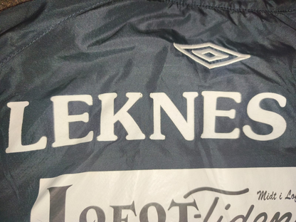 Umbro Leknes FK Training Drill Top Jacket Men's Small S Black Football Shirt LFK
