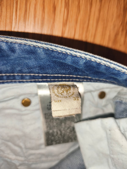 Vintage DIESEL Safado Jeans Men’s 32x32 Regular Slim Straight Wash 08801 Y2K NWT