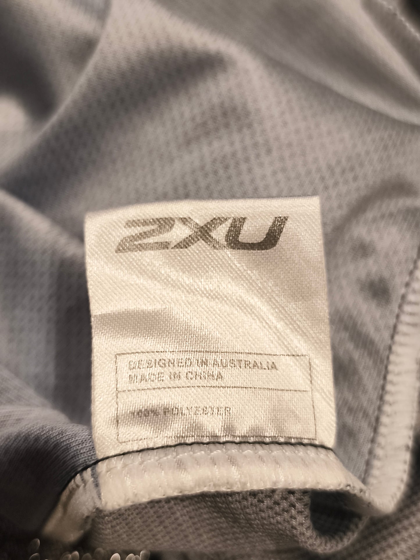 2XU Germany Triathlon Cycling Jersey Men's 2XL Black Short Sleeve Bike Top DTU