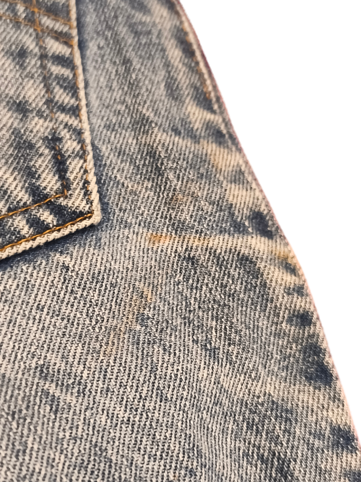 Rare Vintage 80s Levi’s 704 Denim Jeans Made in UK Blue Wash Straight 28x32