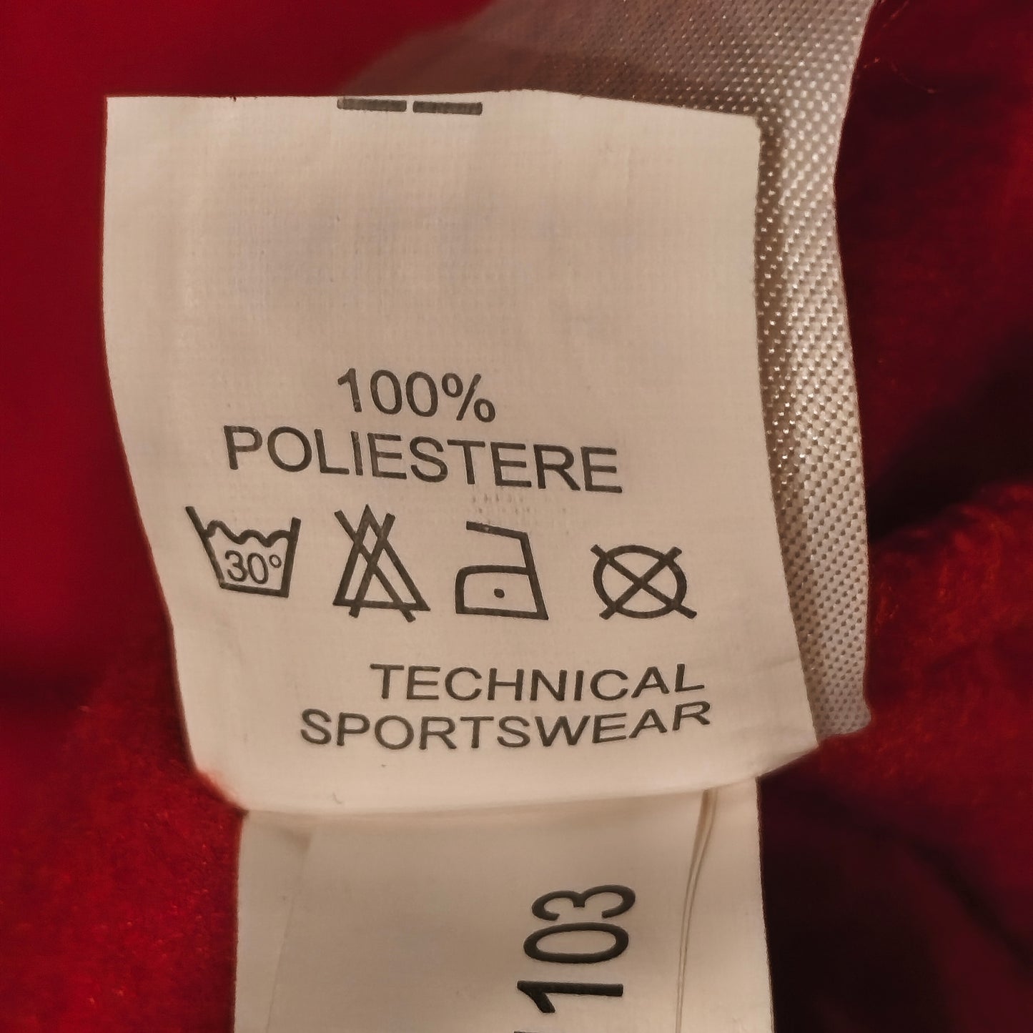 Errea SV ARC Alphen Aan Den Rijn Red Soccer Training Top Sweatshirt Mens XL