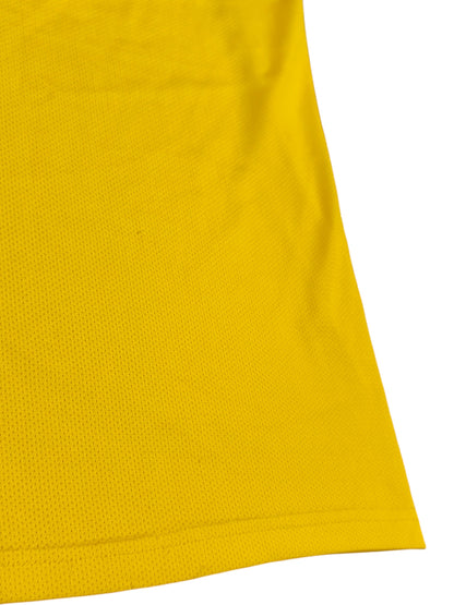 Nike Dri-FIT Mens Yellow EIL Crest Soccer Jersey Short Sleeve T-Shirt Size S #63